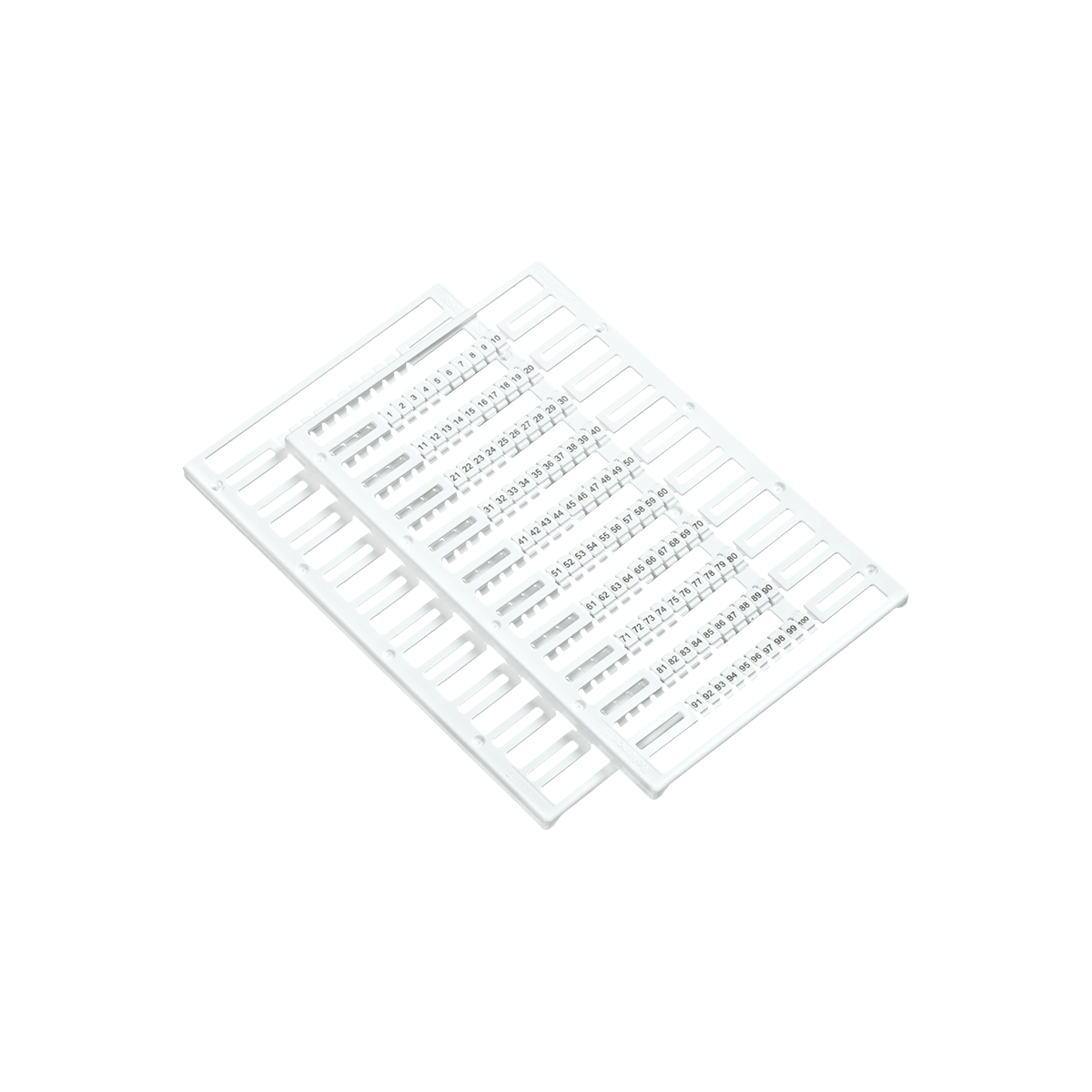 Маркировка клемм push-in 1.5 мм², боковая, 1-10 (уп. 100 шт.)