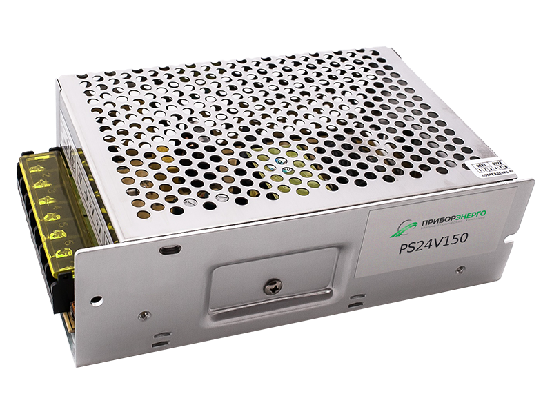 PS24V200, 24В, 6,5А, 200Вт блок питания ПриборЭнерго