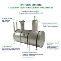 Стальная емкость ГРИНЛОС РГСП 20
