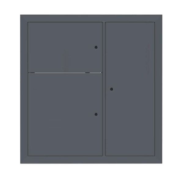 Щит этажный до 8 кв. без окон RAL7016 (1000х950х150) EKF PROxima