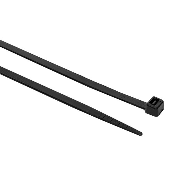 Хомут P6.6 стандартный (ч), 3.6x150 (100шт) FlexLock EKF