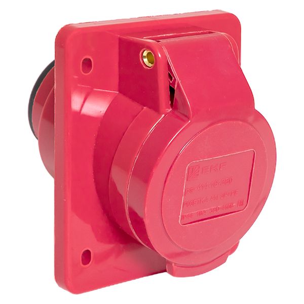 Розетка стационарная внутренняя 414 3Р+РЕ 16А 380В IP44 EKF