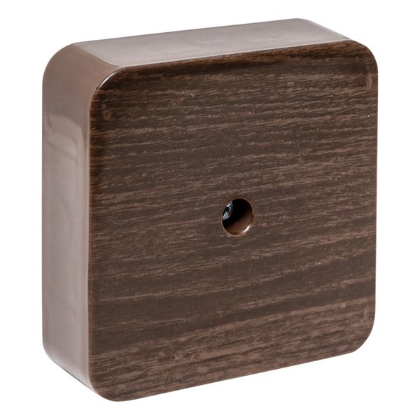 Коробка разветвительная KMP-030-030 (75х75х26) тёмн. дер. EKF PROxima