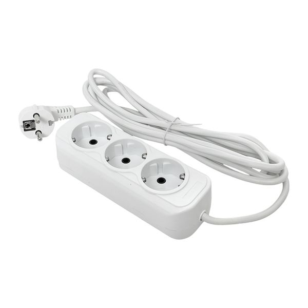 Удлинитель "Эксперт" 3 гнезда 2 метра 16А/3,5кВт с заземлением ПВС 3х1 EKF PROxima