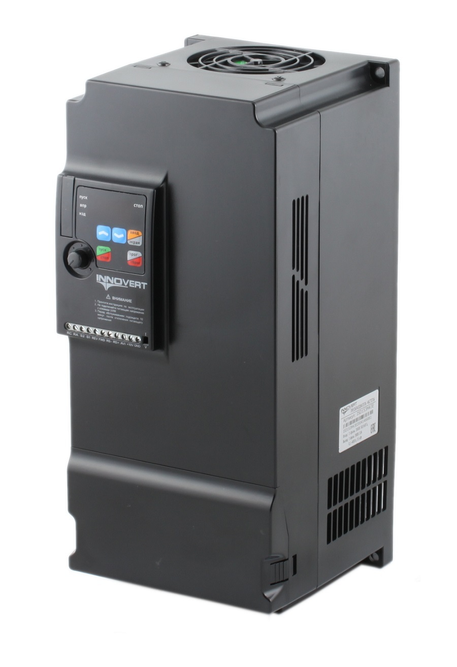 Преобразователь частоты INNOVERT ISD mini plus ISD552M21E, 5,5 кВт (вх: 1ф x 220В / вых: 3ф х 220В) выходной ток 24 А