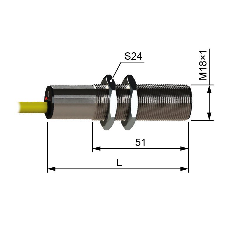 PS1-18M90-15N51-B бесконтактный датчик